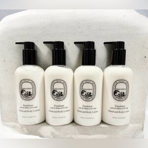 DIPTYQUE PHILOSYKOS BRAND NEW AUTHENTIC HAND & BODY LOTION (4 PACK) 10.14oz